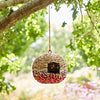 LARGE ROUND RECYCLED COTTON BIRDHOUSE — by Paper High