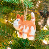 CAT - HANGING FELT ORNAMENT (Multiple colors) — by The Winding Road