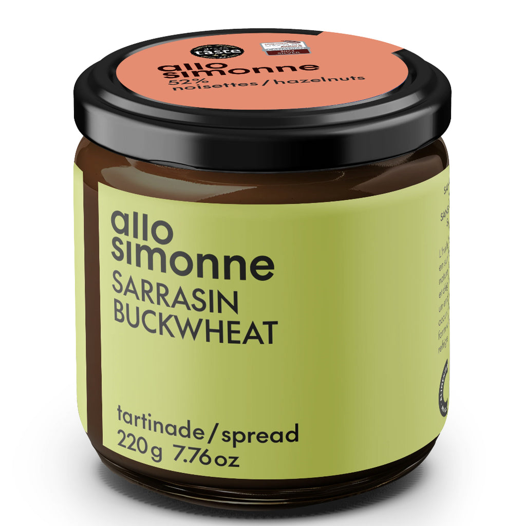 BUCKWHEAT, DARK CHOCOLATE & HAZELNUT — by Allo Simone