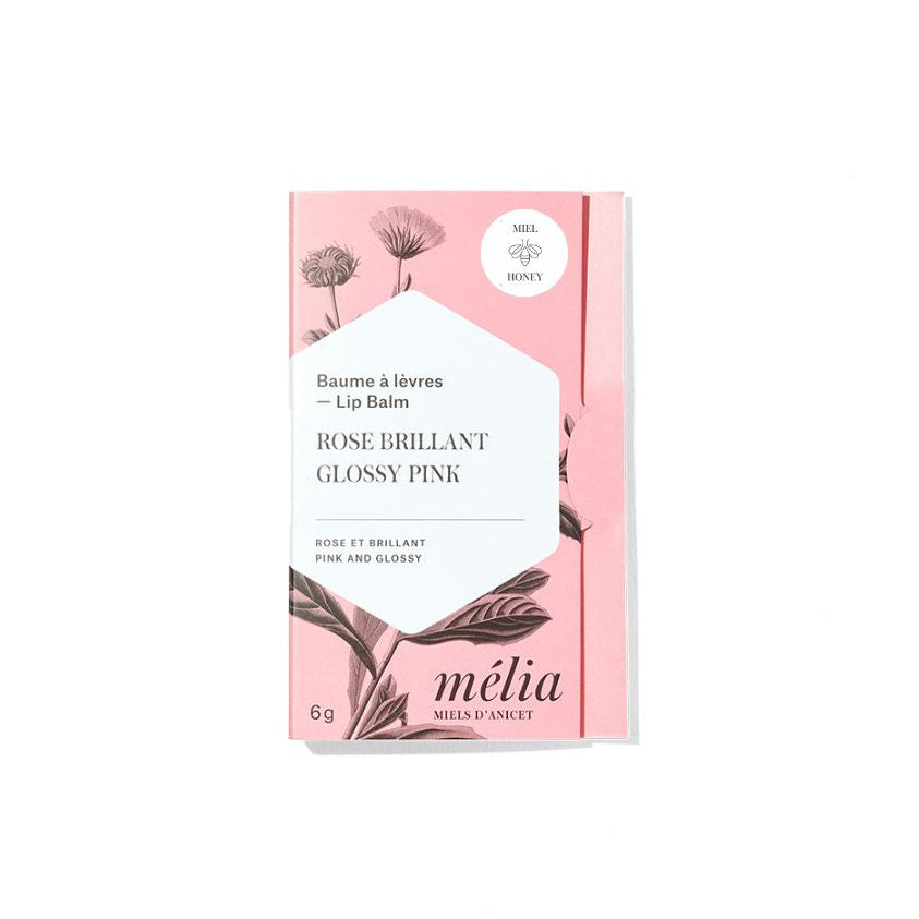LIP BALM GLOSSY PINK — by Mélia