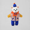 BEAR  HANGING FELT ORNAMENT— by Alice Bowsher