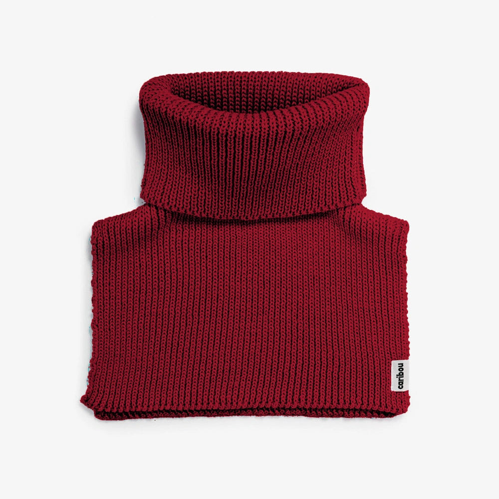 NECK WARMER – Burgundy (Kids & Adults) — by Caribou