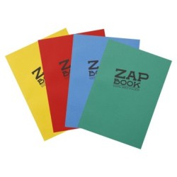ZAP BOOK A4 SKETCHBOOK BLANK 100% RECYCLED (Multiple Colours) — by Clairefontaine