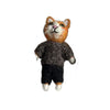 ELEGANT CAT - HANGING FELT ORNAMENT (Multiple colors) — by The Winding Road