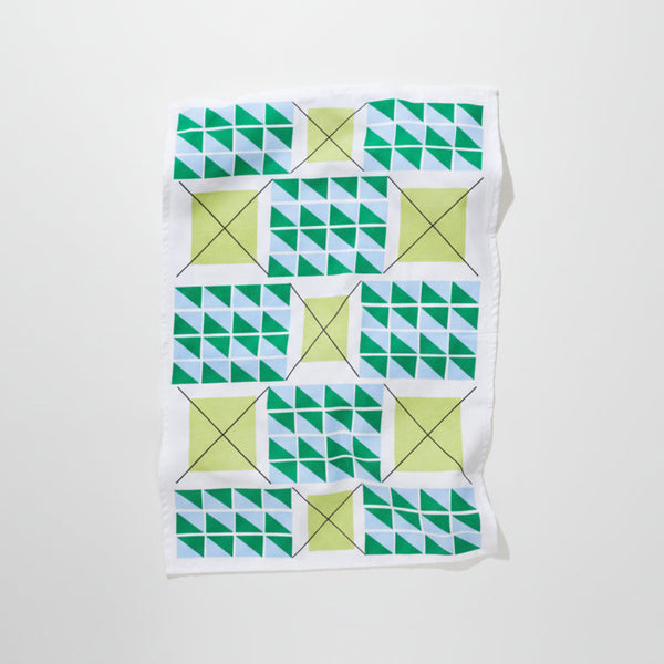 CIRCUIT TEA TOWEL — by Mezzaluna Studio