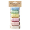 BAKERS’S TWINE, 2 PLYS, 1 MM - 6 Mini Spool Bag Set (MULTIPLE COLORS)