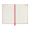 2027 DAILY PLANNER - POCKET FORMAT HARD COVER, SCARLET RED — by Moleskine