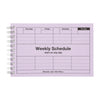 DAYFREE UNDATED WEEKLY SCHEDULE PLANNER (multiple colours) — by MARK'S