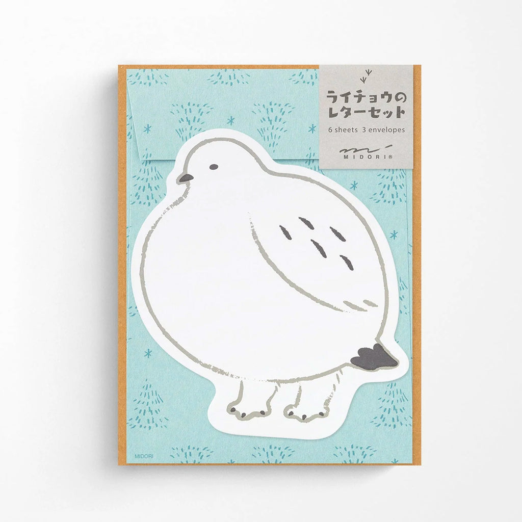 LETTER SET DIE-CUT GROUSE — by Midori