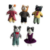 ELEGANT CAT - HANGING FELT ORNAMENT (Multiple colors) — by The Winding Road