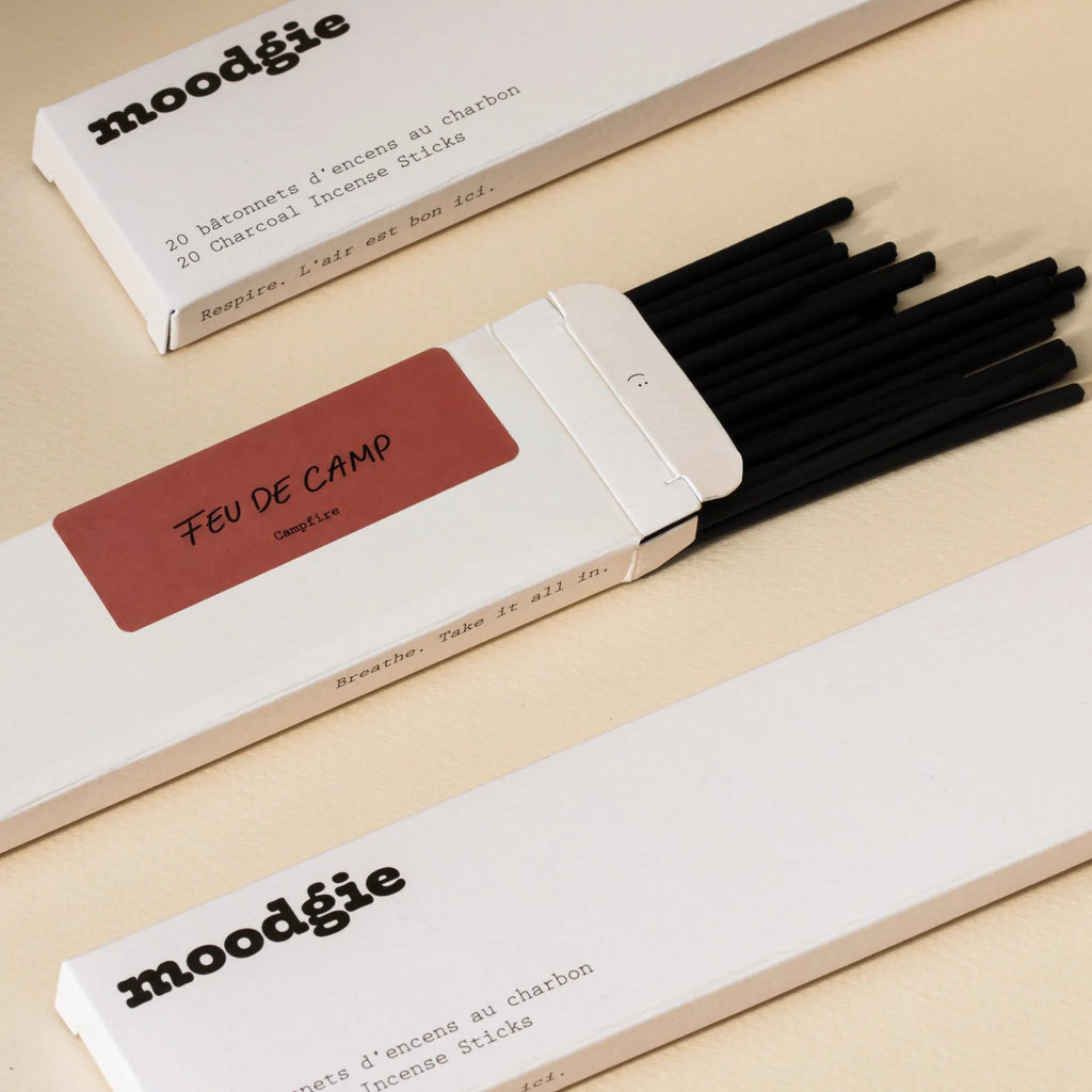 CHARCOAL INCENSE STICKS (Campfire) — by Moodgie
