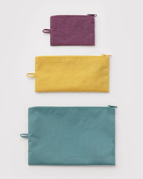 ENSEMBLE DE 3 POCHETTES « JEWEL MIX » — par Baggu