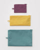 ENSEMBLE DE 3 POCHETTES « JEWEL MIX » — par Baggu