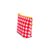 TINY ZIP GINGHAM RED — by FLUF
