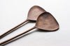 SERVICE SPOON SET IN BLACK WALNUT, 31 cm (Multiple Shapes) — par Lemyre