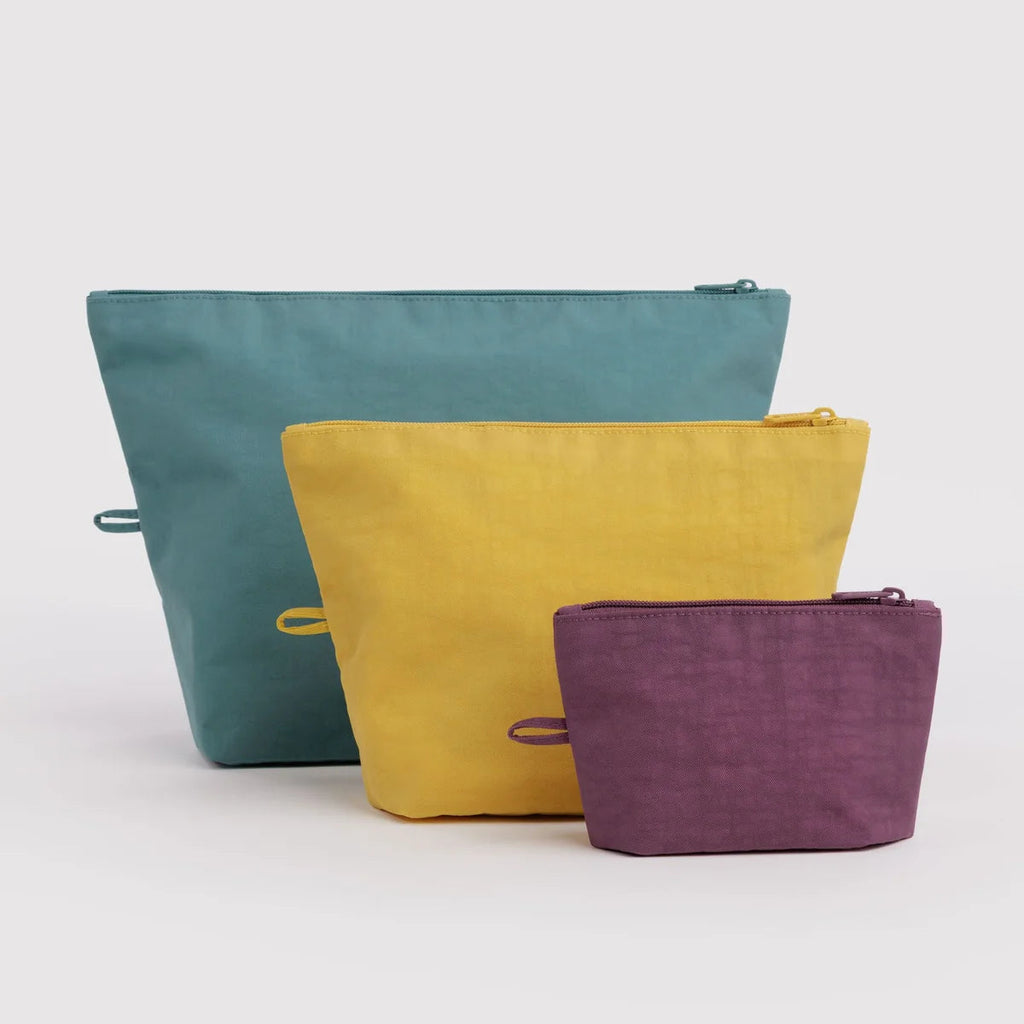 GO POUCH SET "JEWEL MIX" — by Baggu