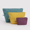 GO POUCH SET "JEWEL MIX" — by Baggu