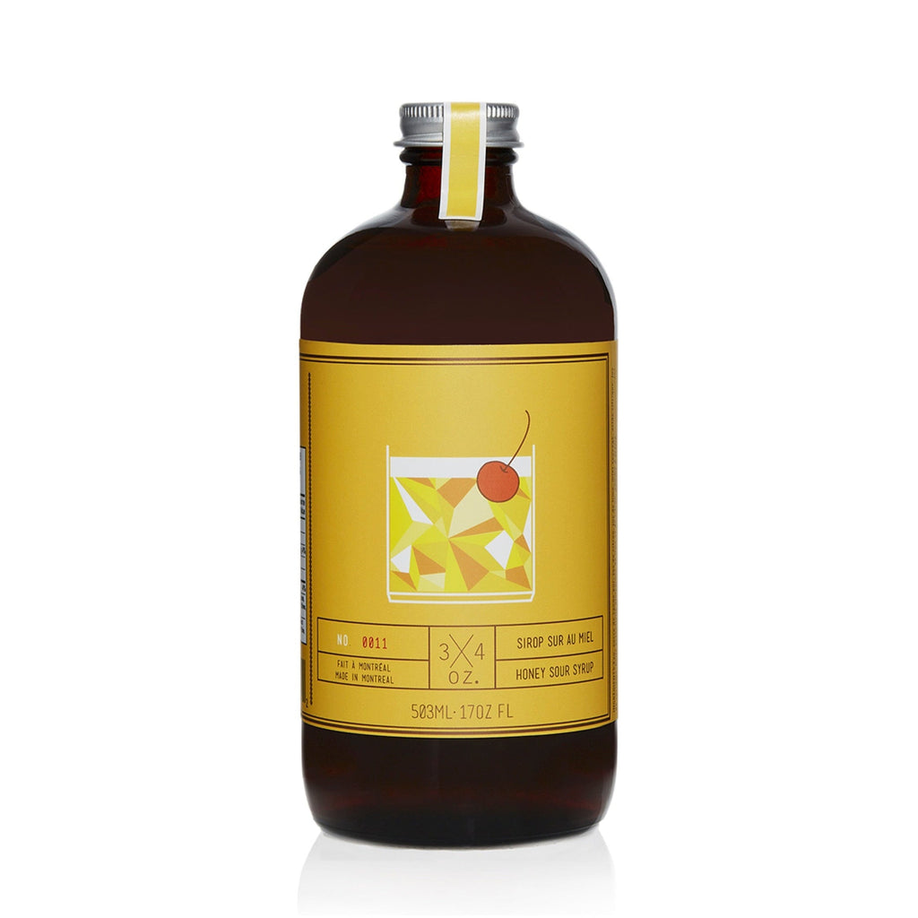HONEY SOUR, Syrup — by 3/4oz. Tonic