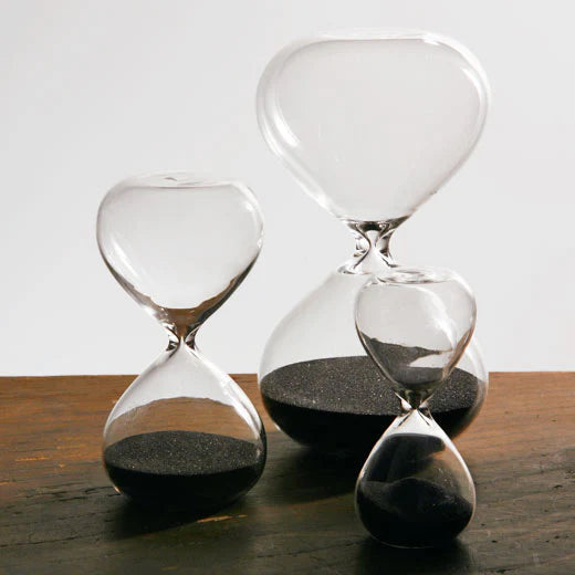 HOURGLASS - Clear (Multiple Sizes) — by Hightide
