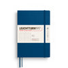 MEDIUM (A5) NOTEBOOK SOFTCOVER, INDIGO (Multiple Styles) — by Leuchtturm1917