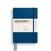 MEDIUM (A5) NOTEBOOK SOFTCOVER, INDIGO (Multiple Styles) — by Leuchtturm1917
