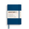 MEDIUM (A5) NOTEBOOK SOFTCOVER, INDIGO (Multiple Styles) — by Leuchtturm1917