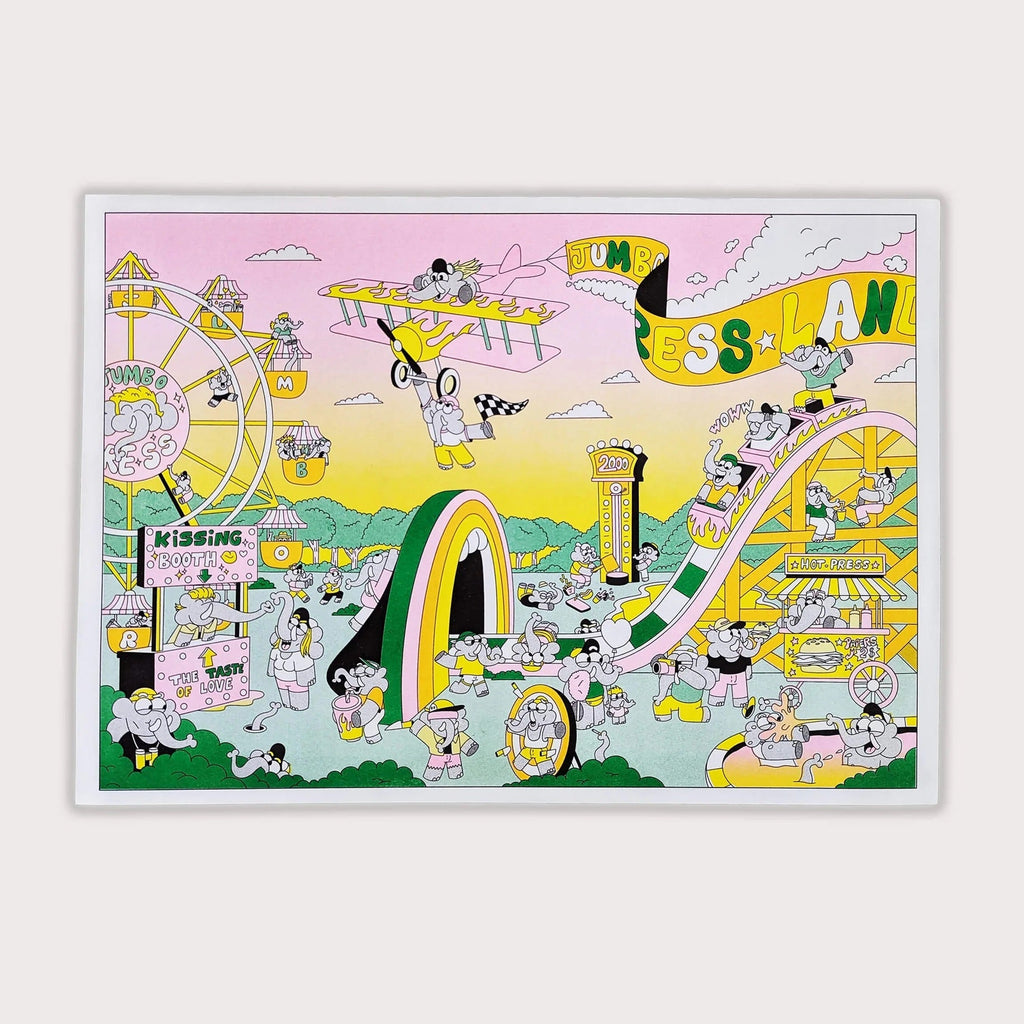 JUMBO LAND, 29,7 x 42 cm (A3) – par Alexandre Nart