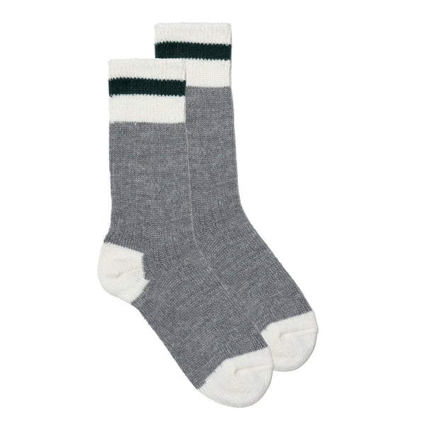 HERITAGE WOOL SOCKS – Green (Multiple Sizes) — by Milo & Dexter