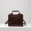 NEO RETRO MINI CROSSBODY BAG - Espresso — by Uppdoo
