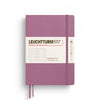 MEDIUM (A5) NOTEBOOK HARDCOVER, DUSTY ROSE (Multiple Styles) — by Leuchtturm1917