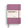 MEDIUM (A5) NOTEBOOK HARDCOVER, DUSTY ROSE (Multiple Styles) — by Leuchtturm1917