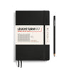 MEDIUM (A5) NOTEBOOK SOFTCOVER, BLACK (Multiple Styles) — by Leuchtturm1917