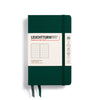 POCKET NOTEBOOK (A6) HARDCOVER, FOREST GREEN (Multiple Styles) — by Leuchtturm1917