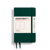 POCKET NOTEBOOK (A6) HARDCOVER, FOREST GREEN (Multiple Styles) — by Leuchtturm1917
