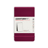 POCKET NOTEPAD (A6) HARDCOVER, PORT RED (Multiple Styles) — by Leuchtturm1917