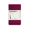 POCKET NOTEPAD (A6) HARDCOVER, PORT RED (Multiple Styles) — by Leuchtturm1917