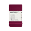 POCKET NOTEPAD (A6) HARDCOVER, PORT RED (Multiple Styles) — by Leuchtturm1917