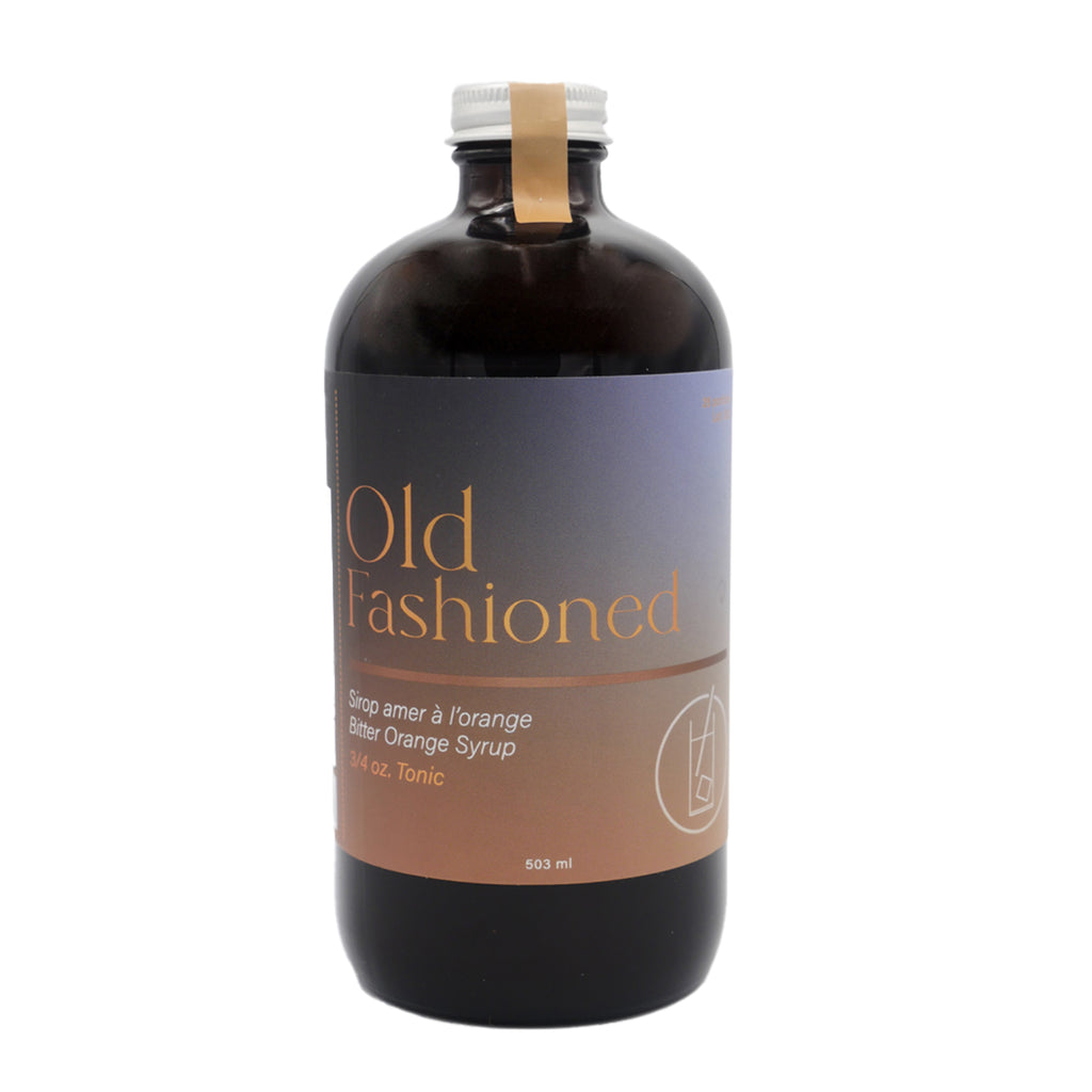 OLD FASHIONED, Syrup — by 3/4oz. Tonic