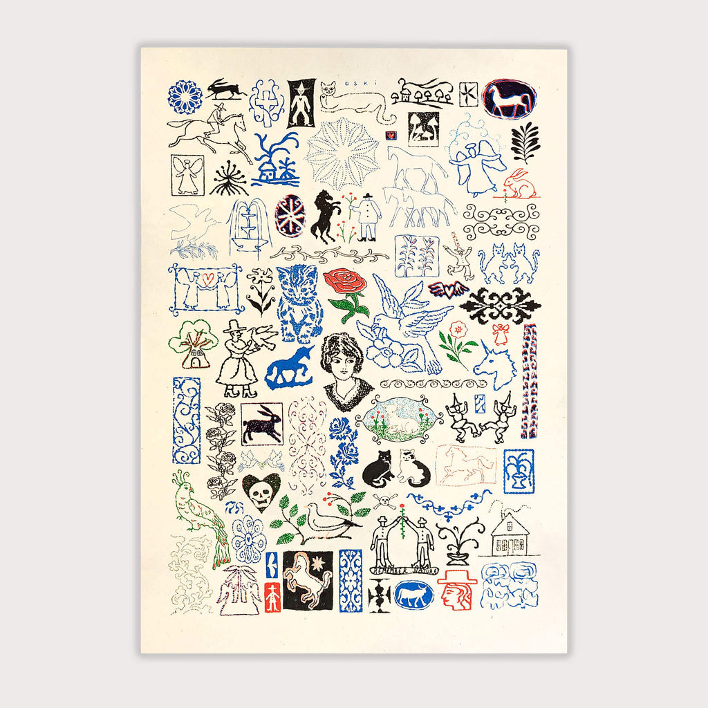 OSKI FLASH, 29,7 x 42 cm (A3) – par Oski