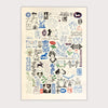 OSKI FLASH, 29,7 x 42 cm (A3) – par Oski