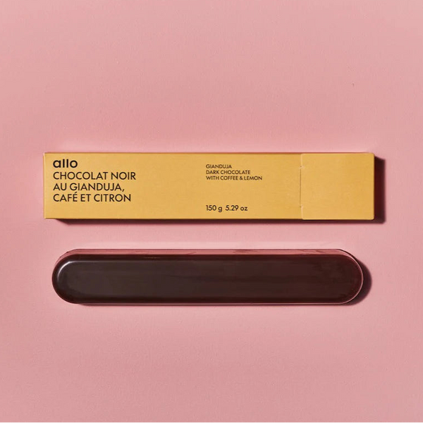 CHOCOLAT NOIR AU GIANDUJA, CAFÉ ET CITRON — par Allo Simone