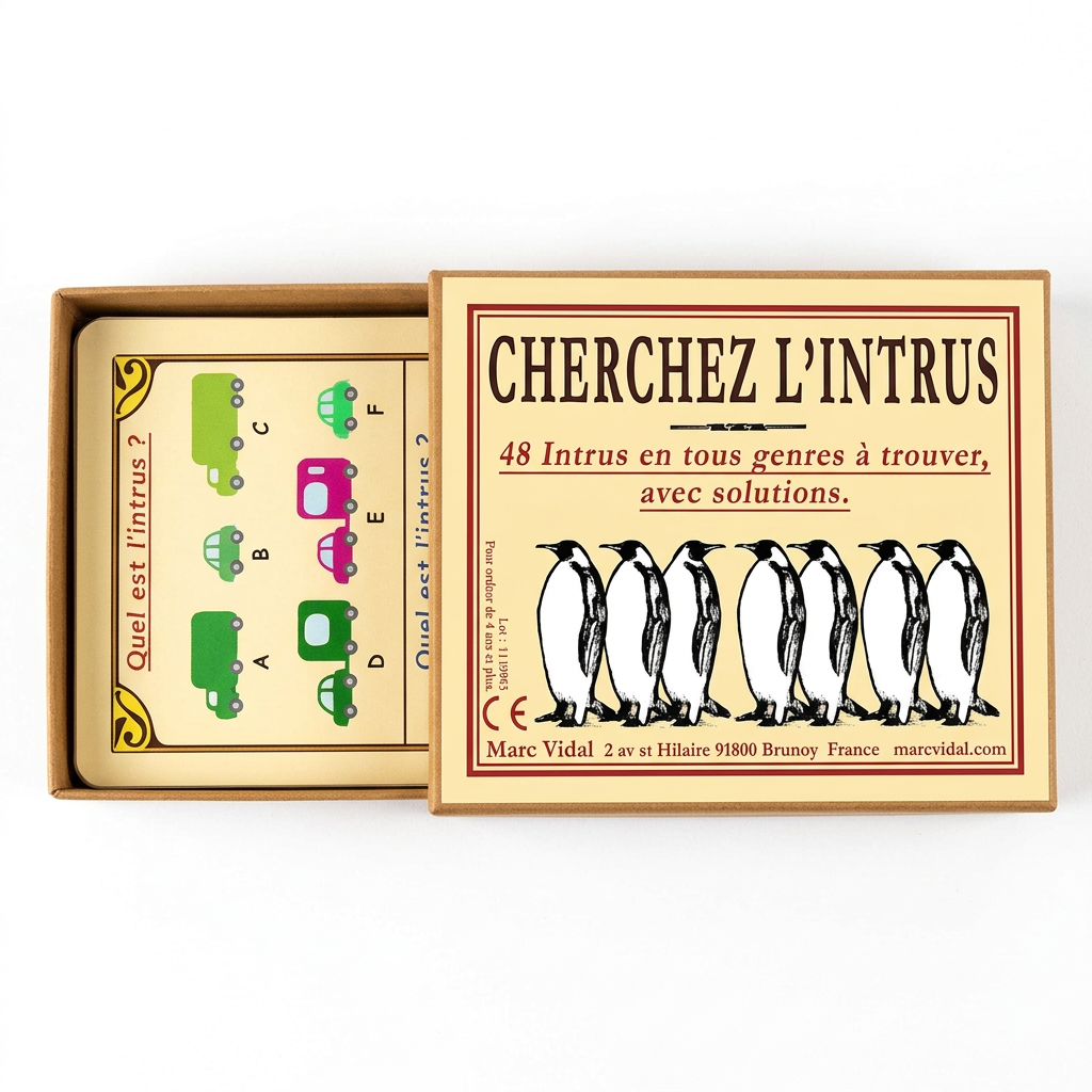 CHERCHEZ L'INTRUS — by Marc Vidal