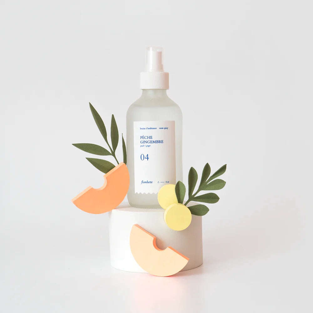 ROOM SPRAY, Peach + Ginger — by Flambette