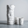 TRIO PITCHER & SET OF TWO GLASSES — by Gréta Céramiste