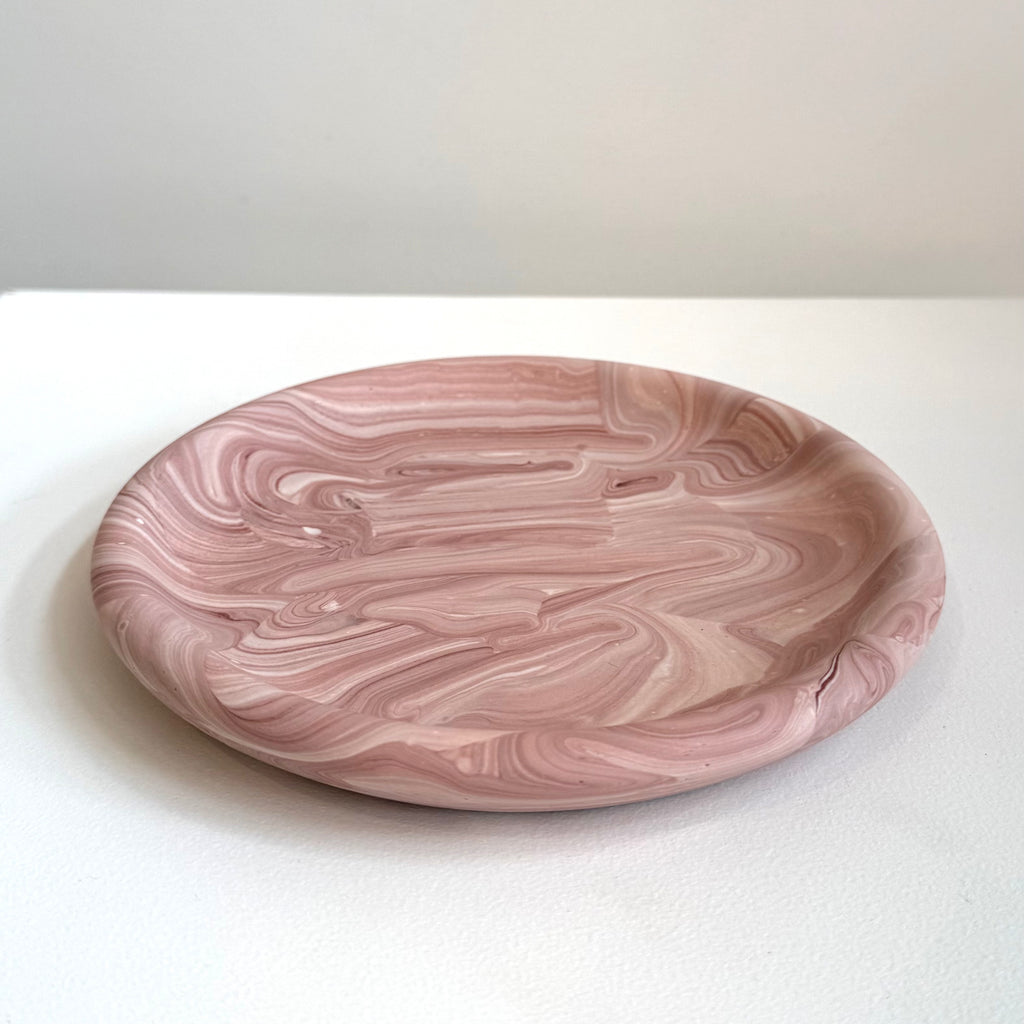 Plate — Jesmonite (Multiple Colors) — by Bibelot Studio