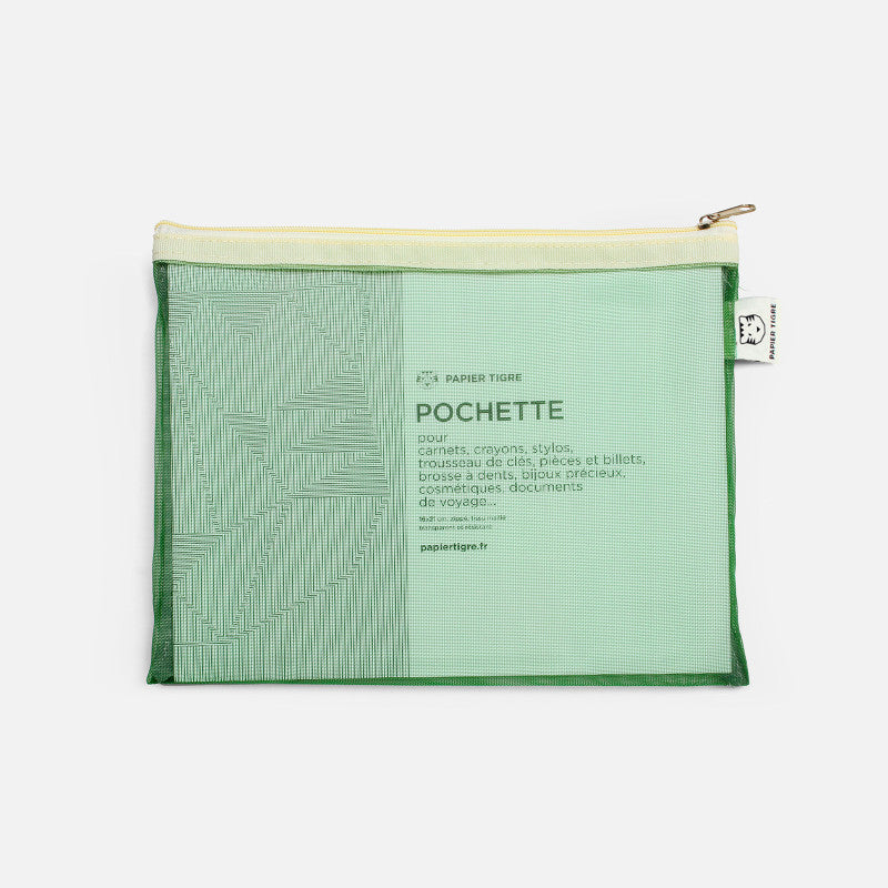MESH POCKET M (different colors) — by Papier Tigre