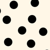 BIG REUSABLE BAG “CREAM & BLACK POLKA DOT” — by Baggu