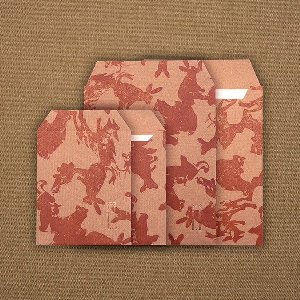 RED ENVELOPE (multiple sizes and patterns) — by Atelier Ecluse