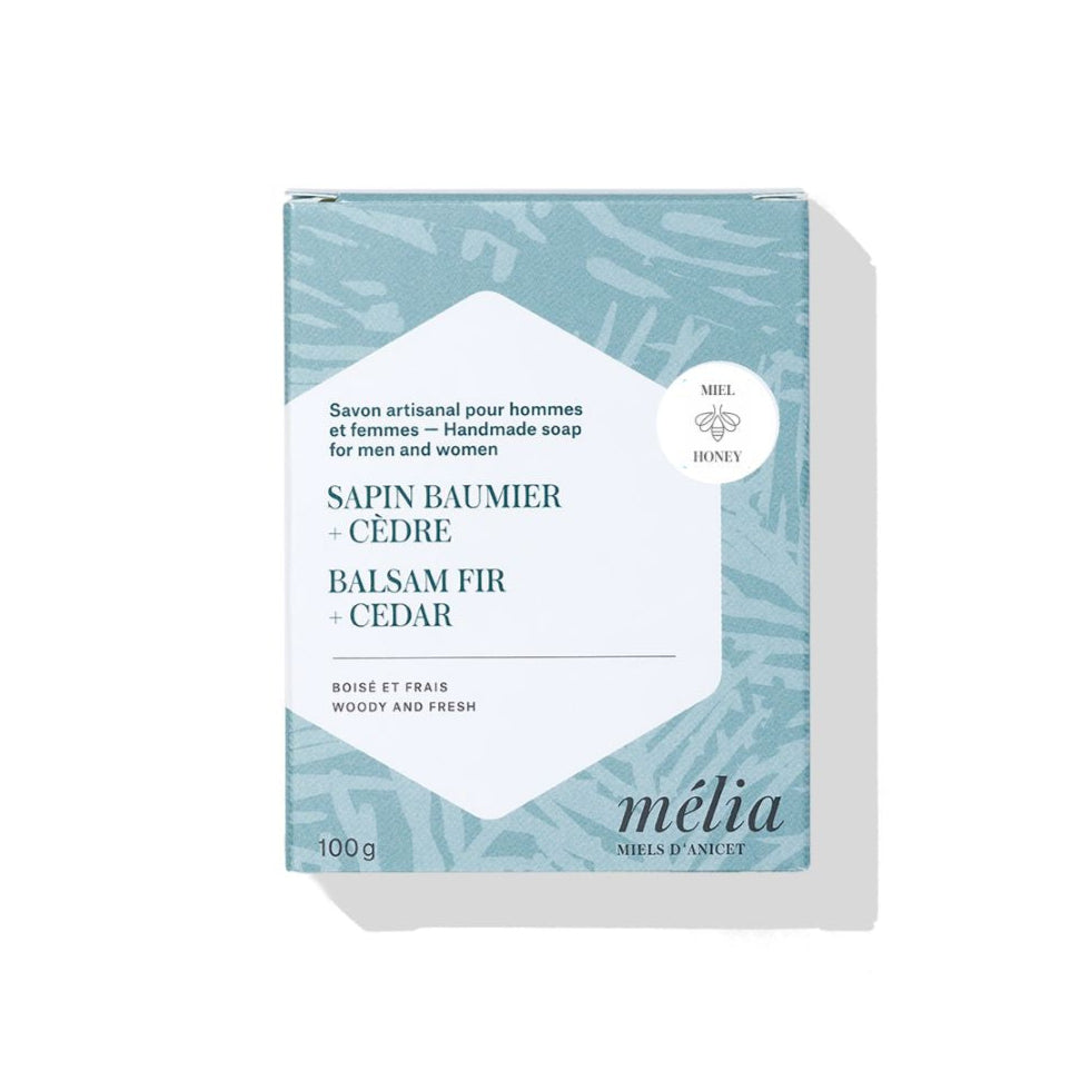 SOAP BALSAM FIR & CEDAR — by Mélia