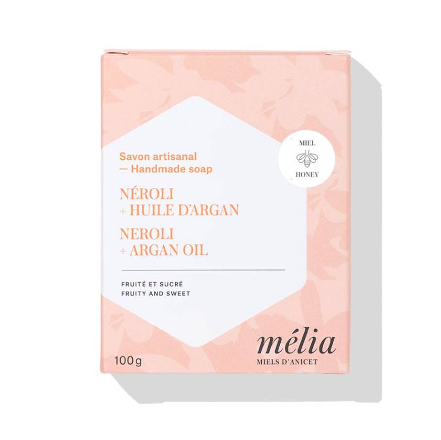 SOAP NEROLI + ARGAN OIL — by Mélia